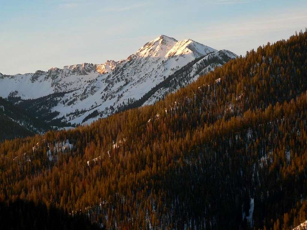View of Norton Peak from Northeast