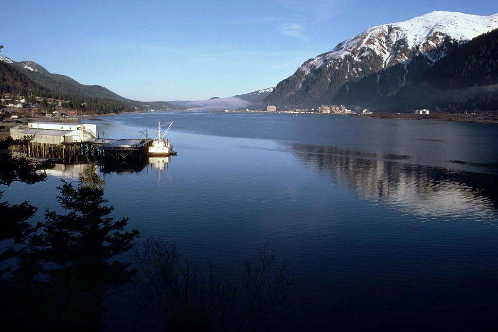 Mt. Juneau seen from the south on Douglas Island