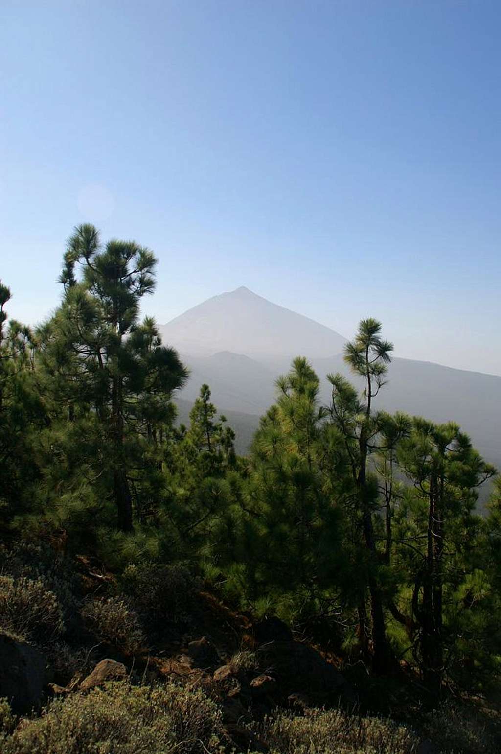 Teide as seen from  Montaña La Crucita