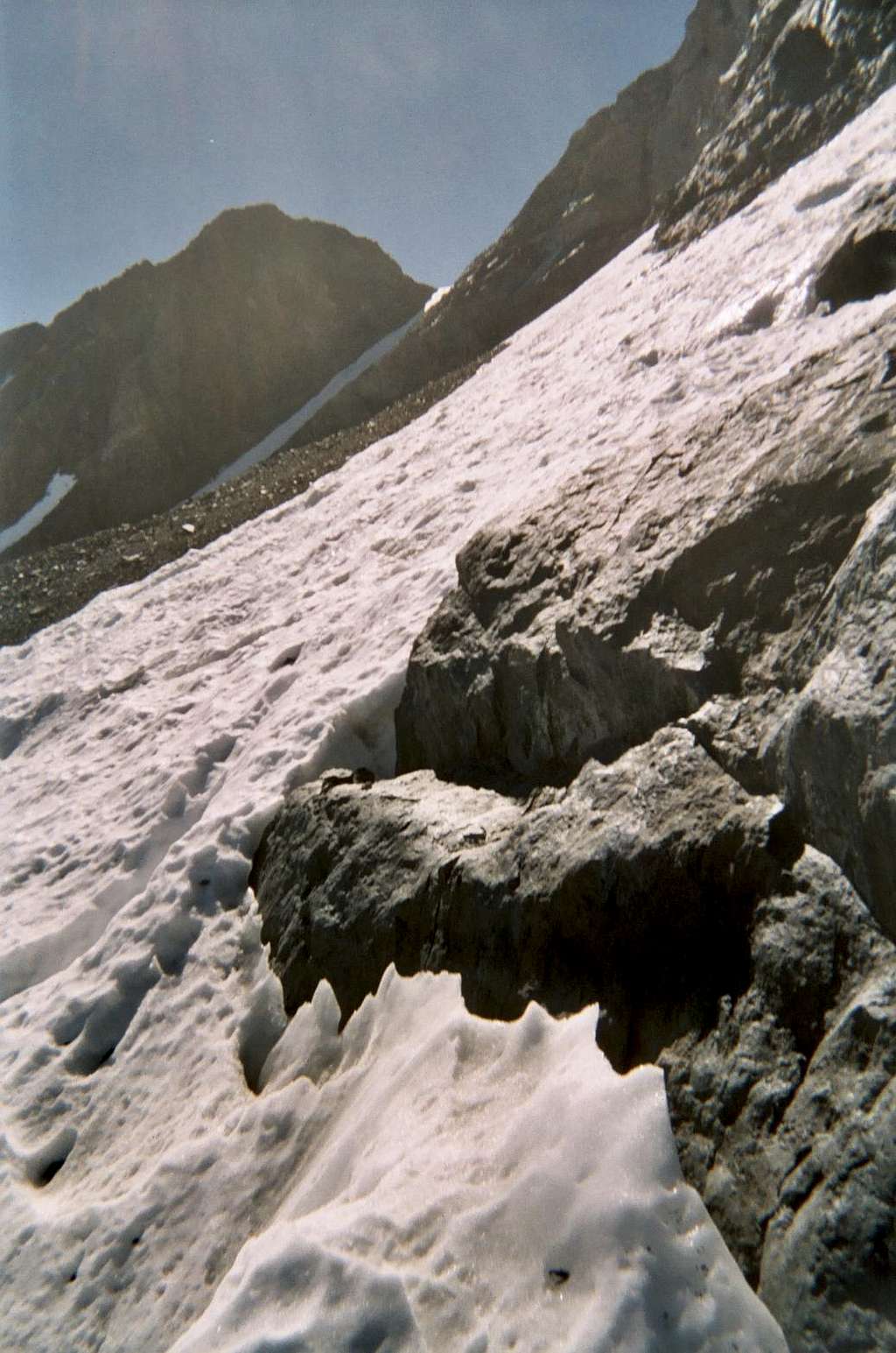 View of the Dana Couloir