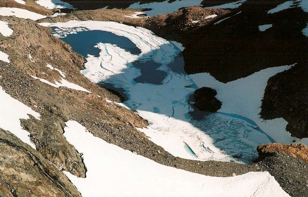 Dana Lakes from the Summit of Mount Dana