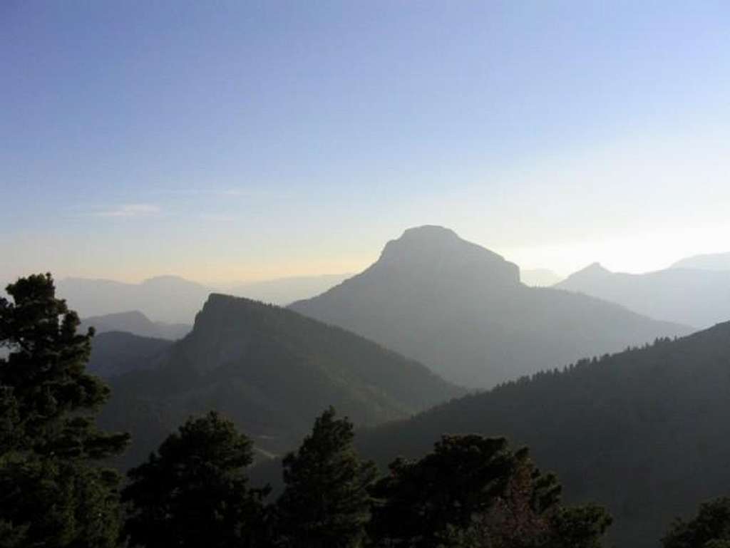 Chamechaude from Dent de...