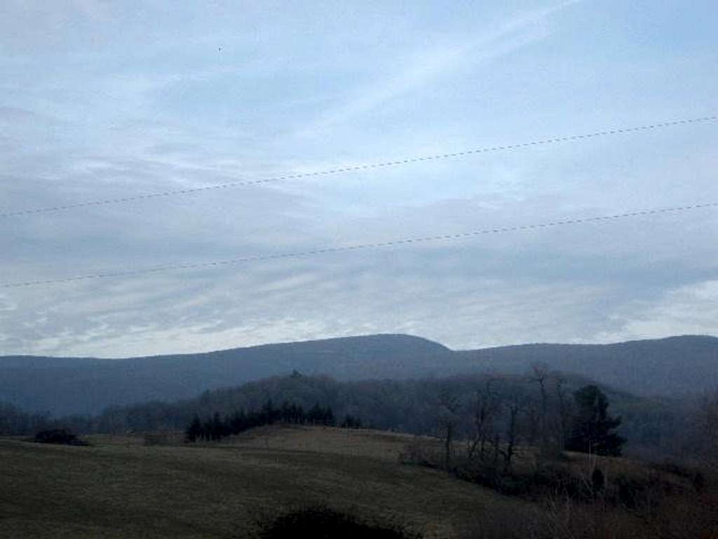Hogback from the Shenandoah Valley
