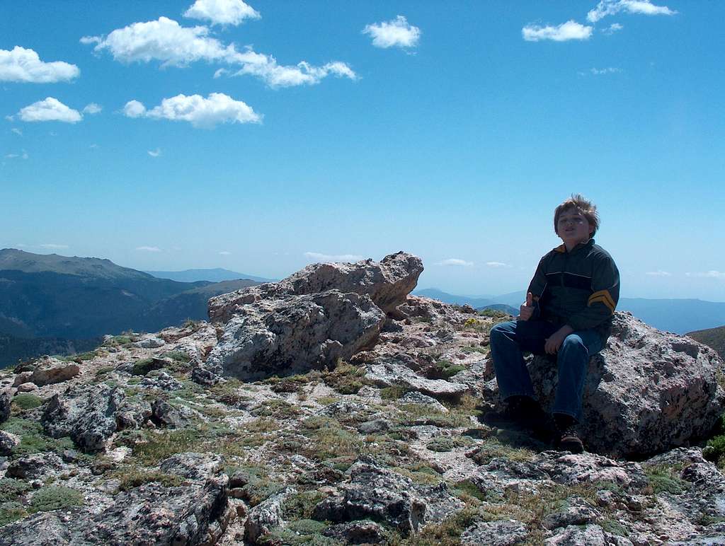A Boy's Hero Shot, Sundance Mountain, CO