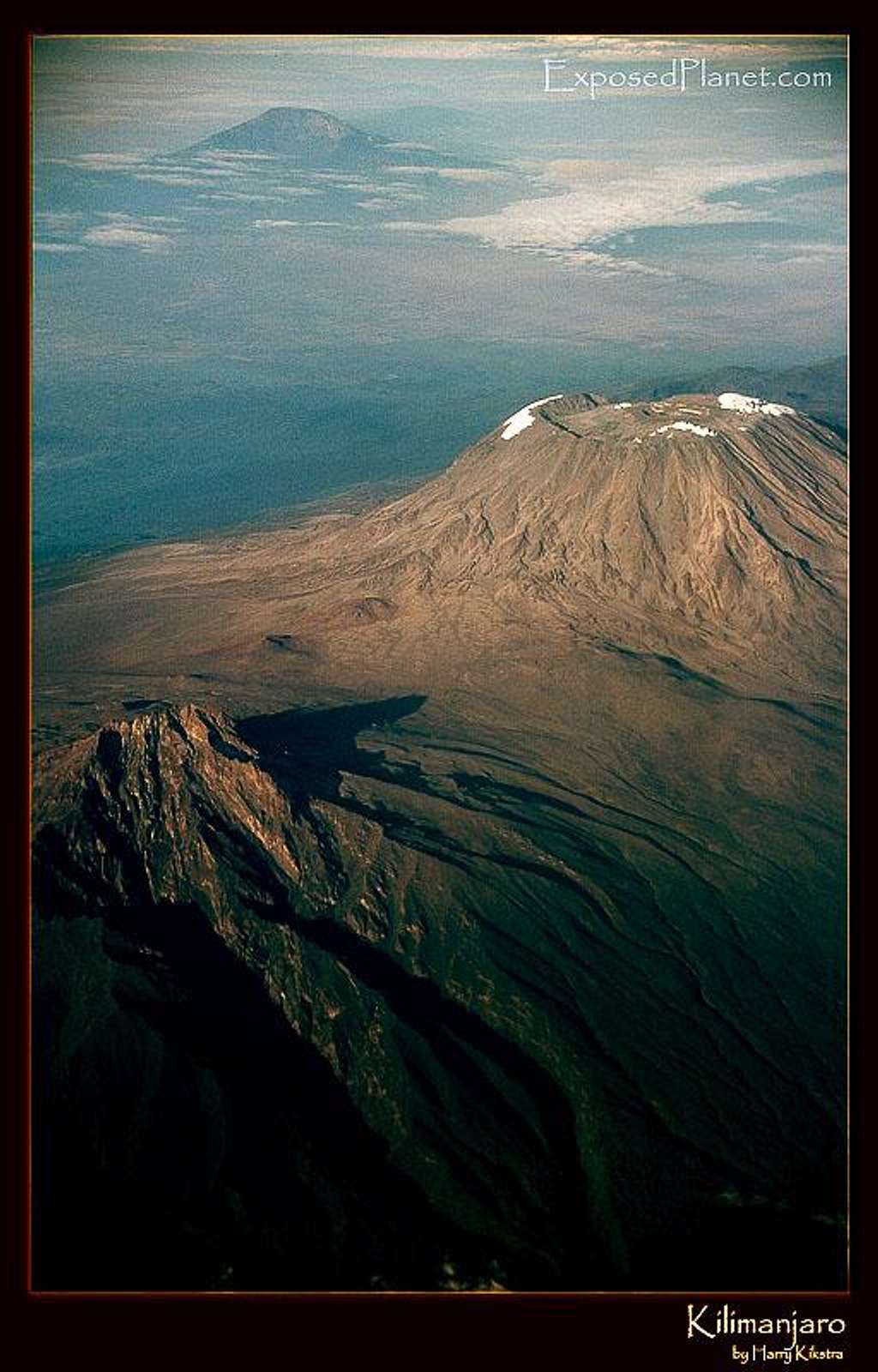 Kilimanjaro from the air, 2003