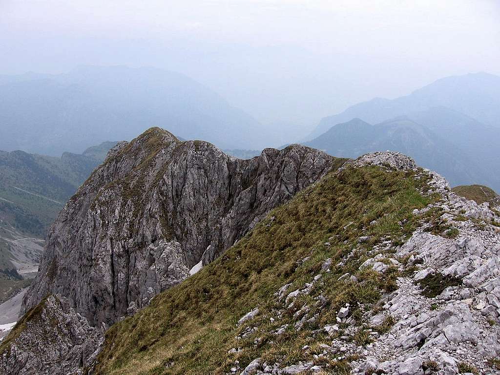 Corzene peak ridge