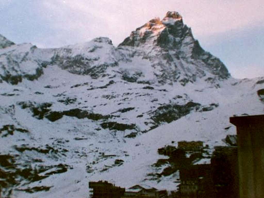 Matterhorn by Cervinia....