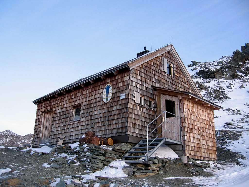 Winterraum of Stüdlhütte