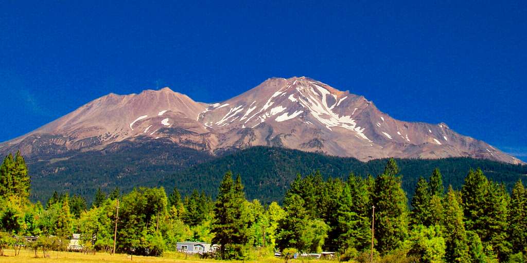 Shasta from Shasta City