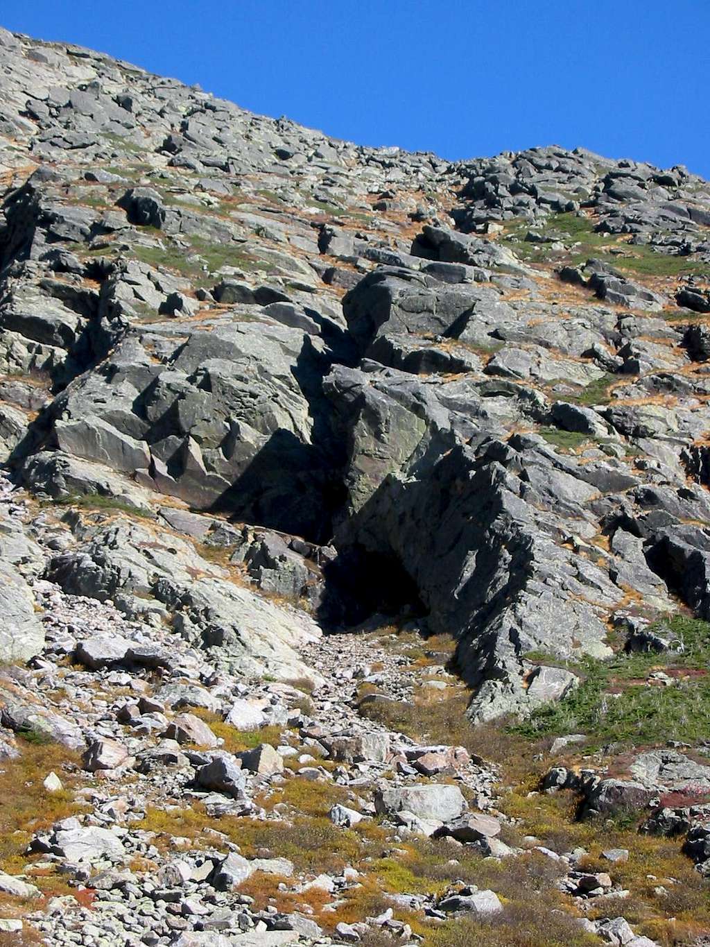 High Ridge Gully Henderson Ridge to the right of North Gully - Columbus Day Weekend 2006 ...