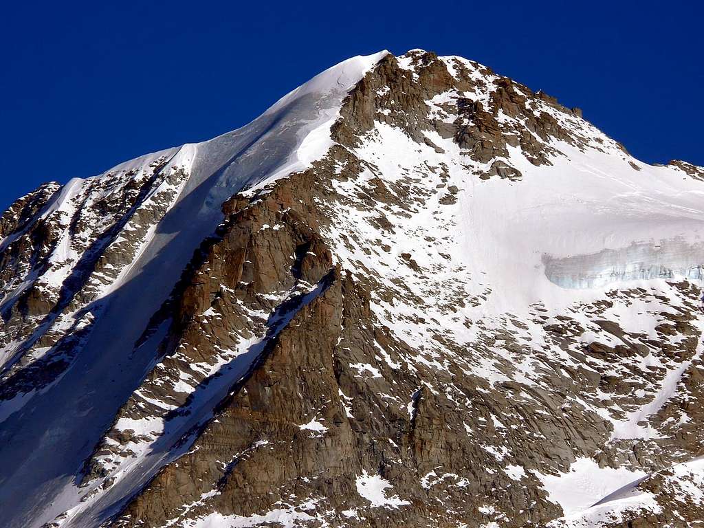 Il versante ovest del Gran Paradiso (4061 m)