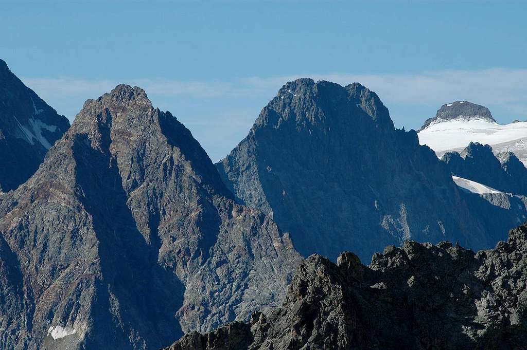 Pointe du Vallon des Etages, Les Rouies