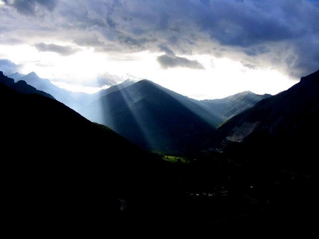 Sunbeam in Piemonte