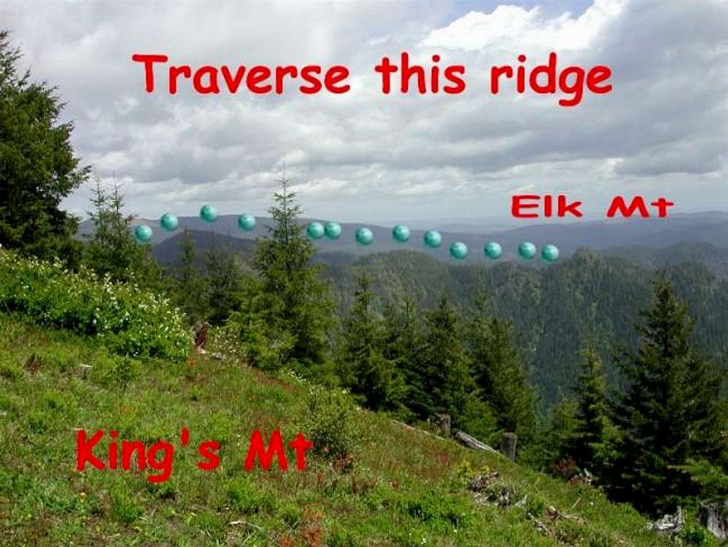 Elk Mountain as seen from...