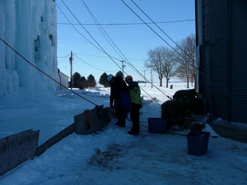 Silo Climbing