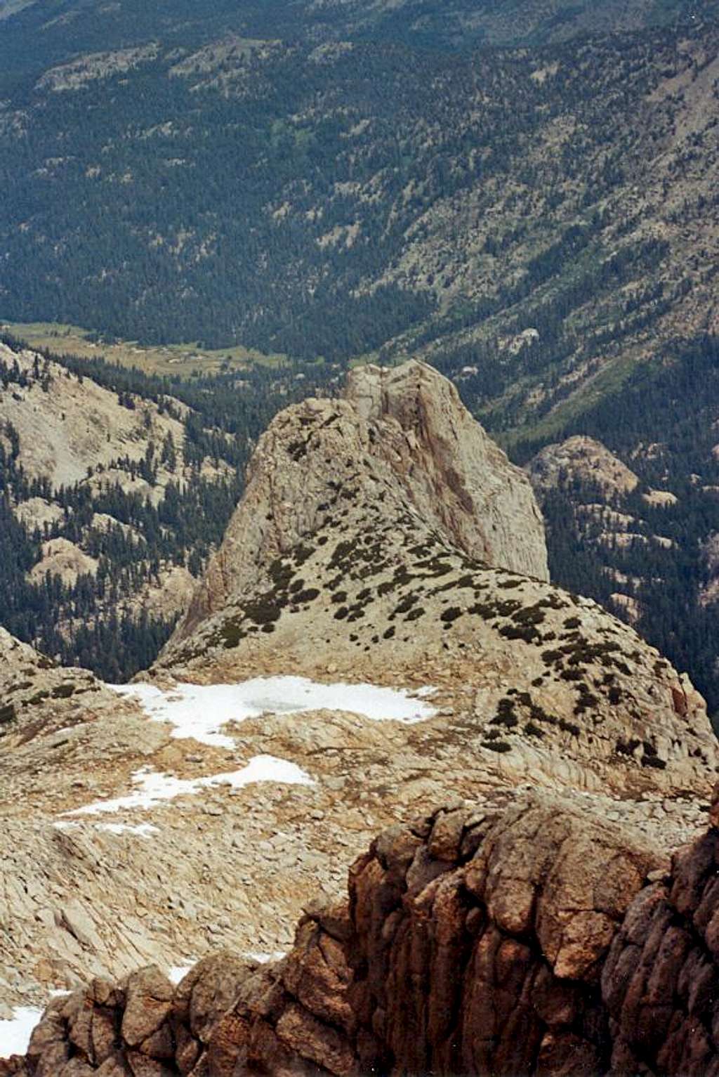 Looking down on Watchtower...