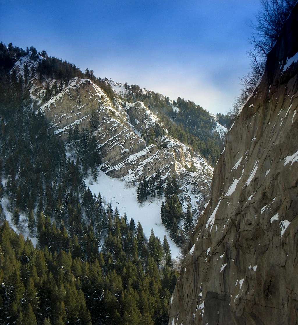 Eastern section of Provo Canyon