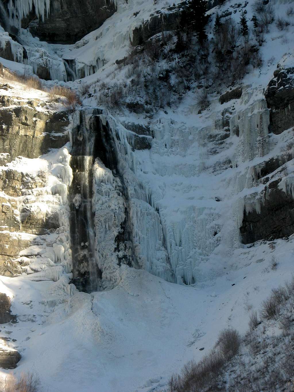 Ice Wall in Provo Canyon