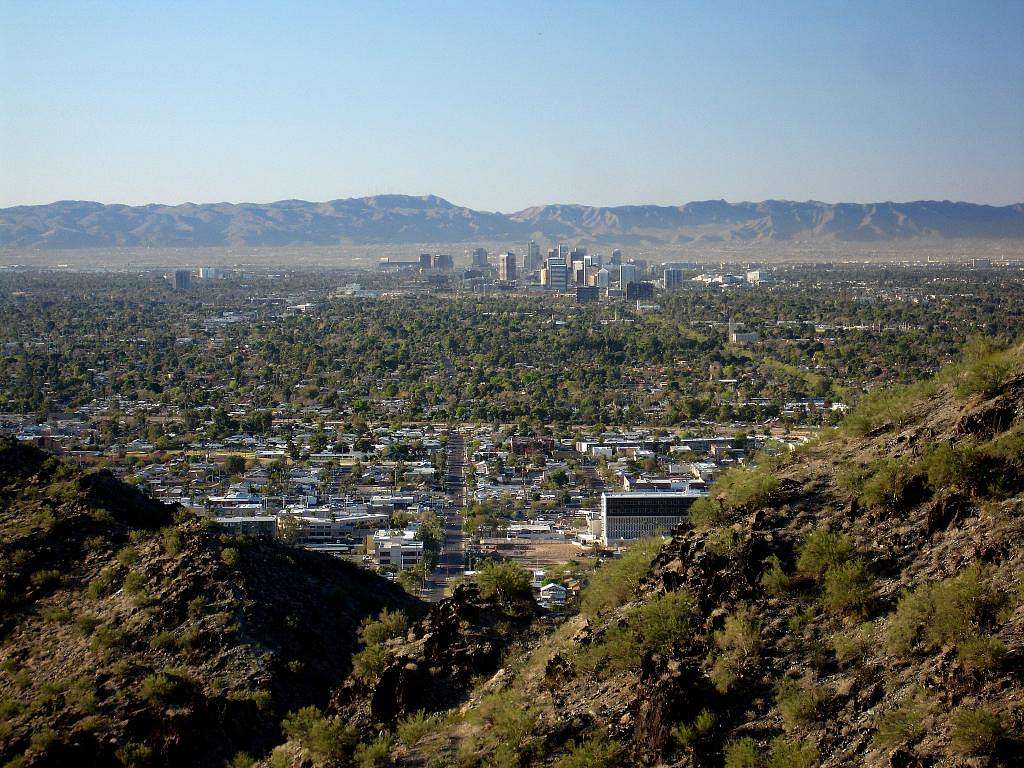 Great view of downtown Phoenix