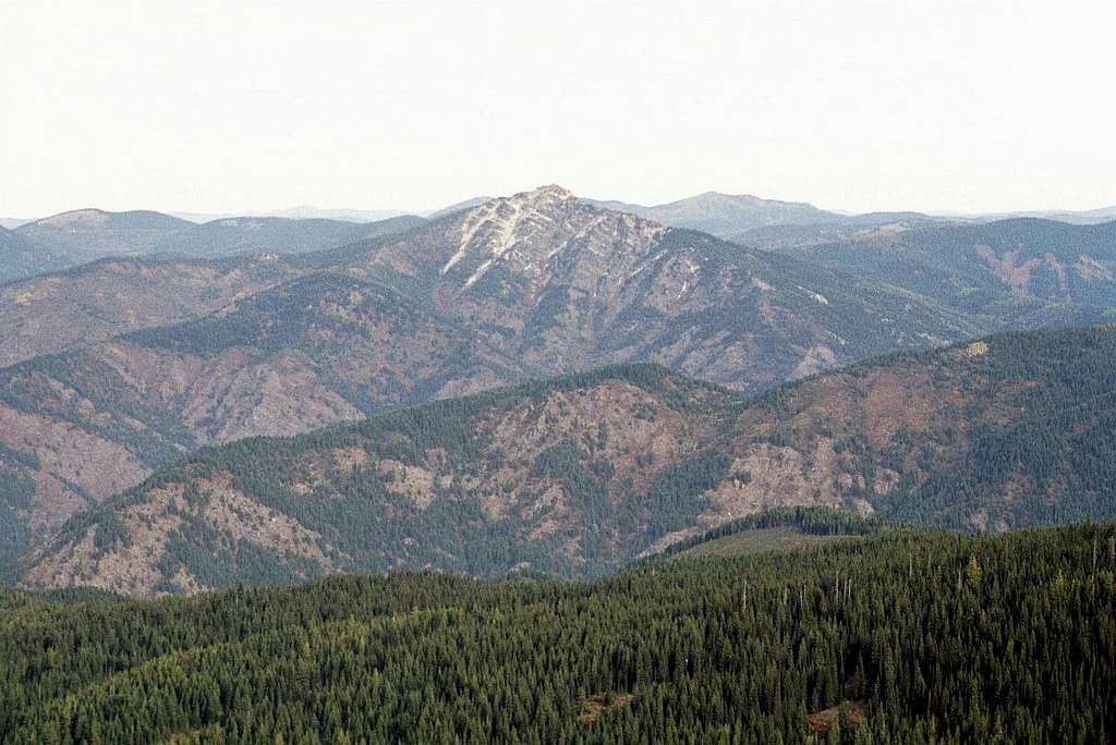 The View North To Snow Peak
