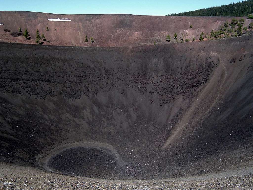 Cinder Cone crater