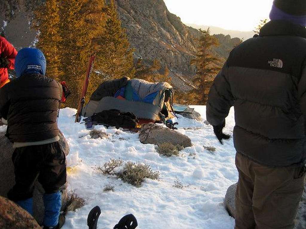 Tents get cold, too!