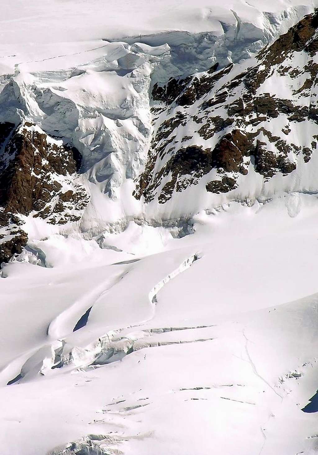 Monte Rosa Gletscher