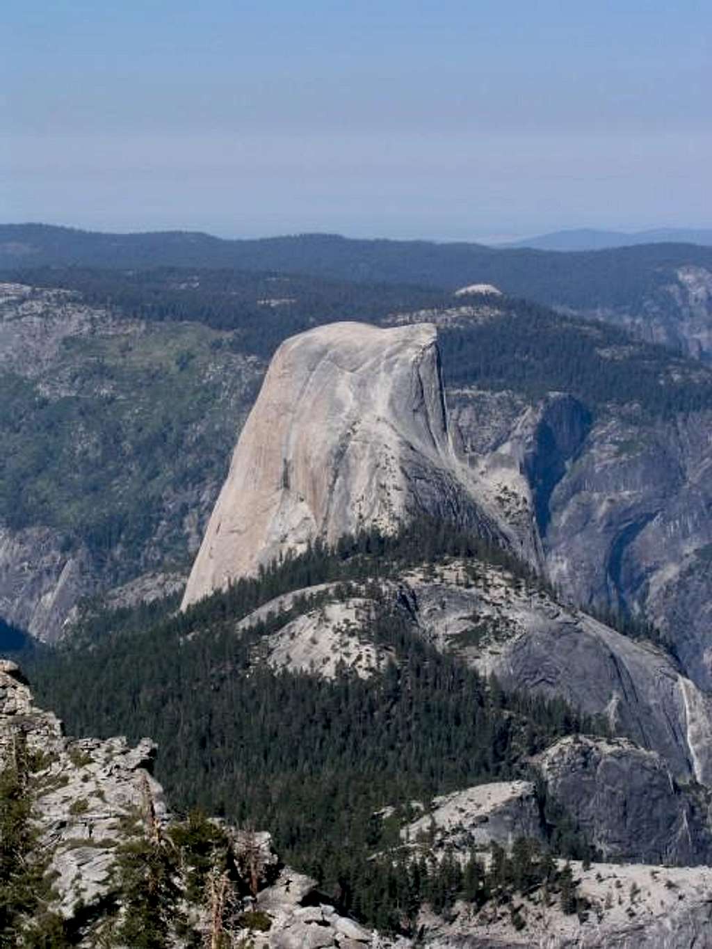 Half dome from Clouds Rest