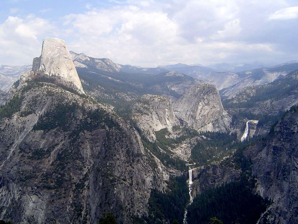 The view from Glacier Point