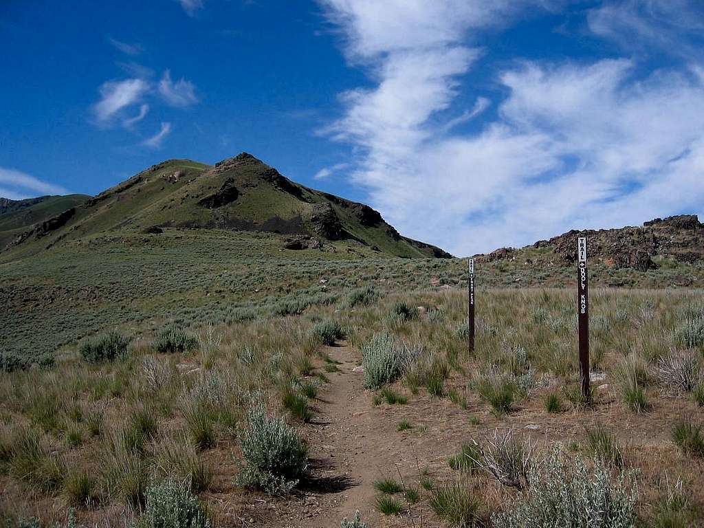The Trail to Frary Peak