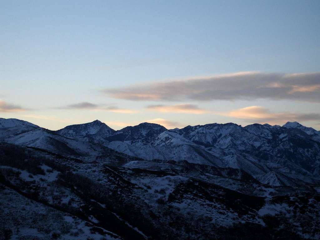 Early Dawn in the Wasatch