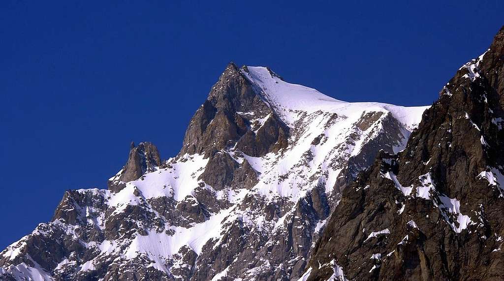 L'aiguille de Rochefort (4001 m)