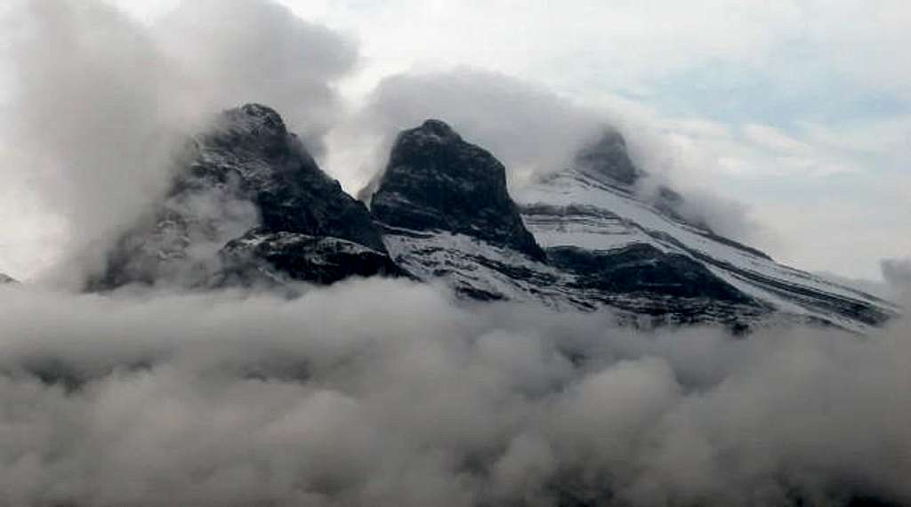 The Three Sisters as seen on...
