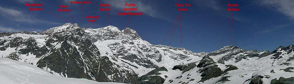 Monte Rosa from South