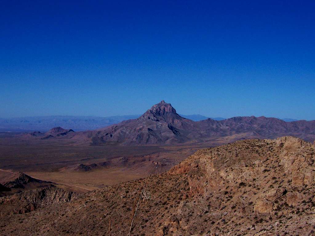 Moapa Peak from Davidson Peak