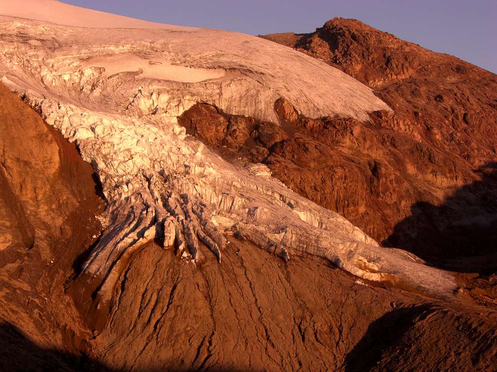 Sunset on Cayambe