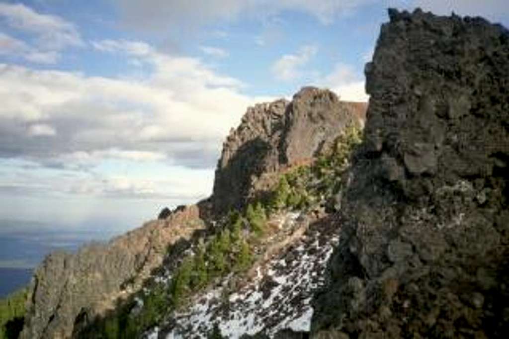 Black Crater summit from the...