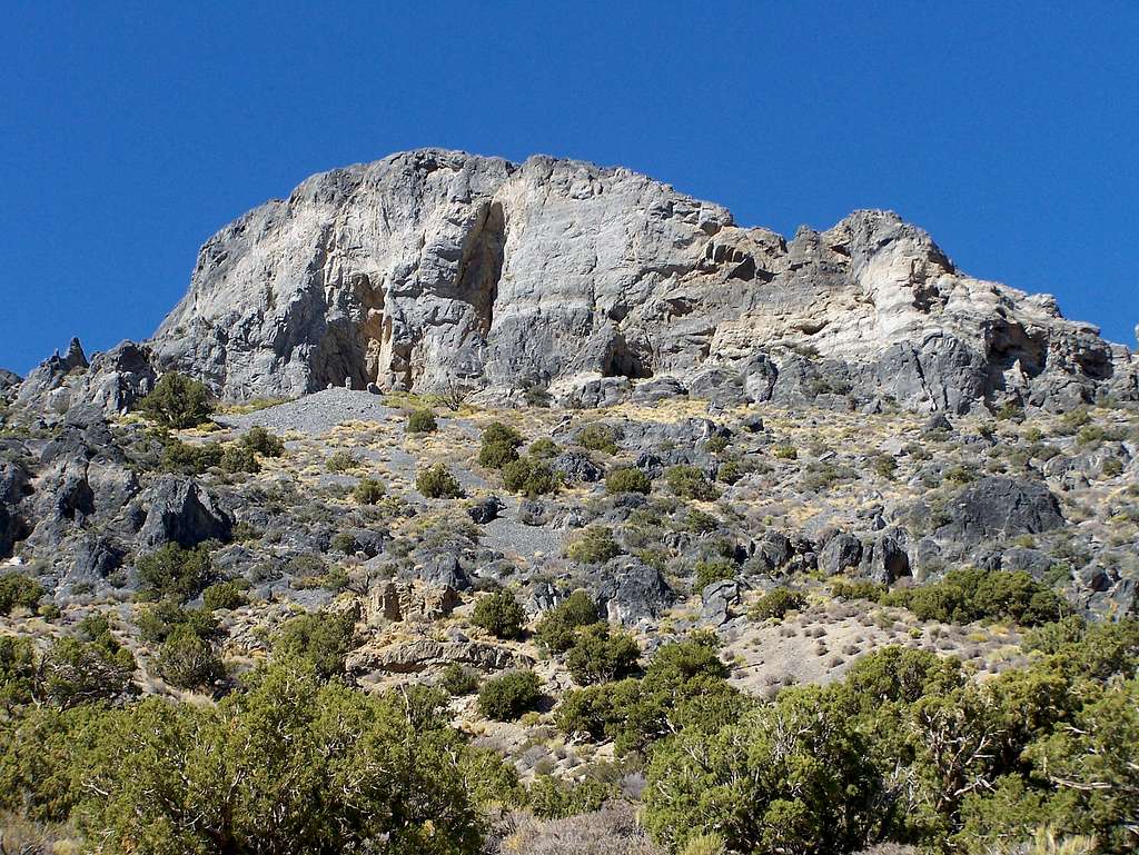 SW Cliff of Jaybird Peak
