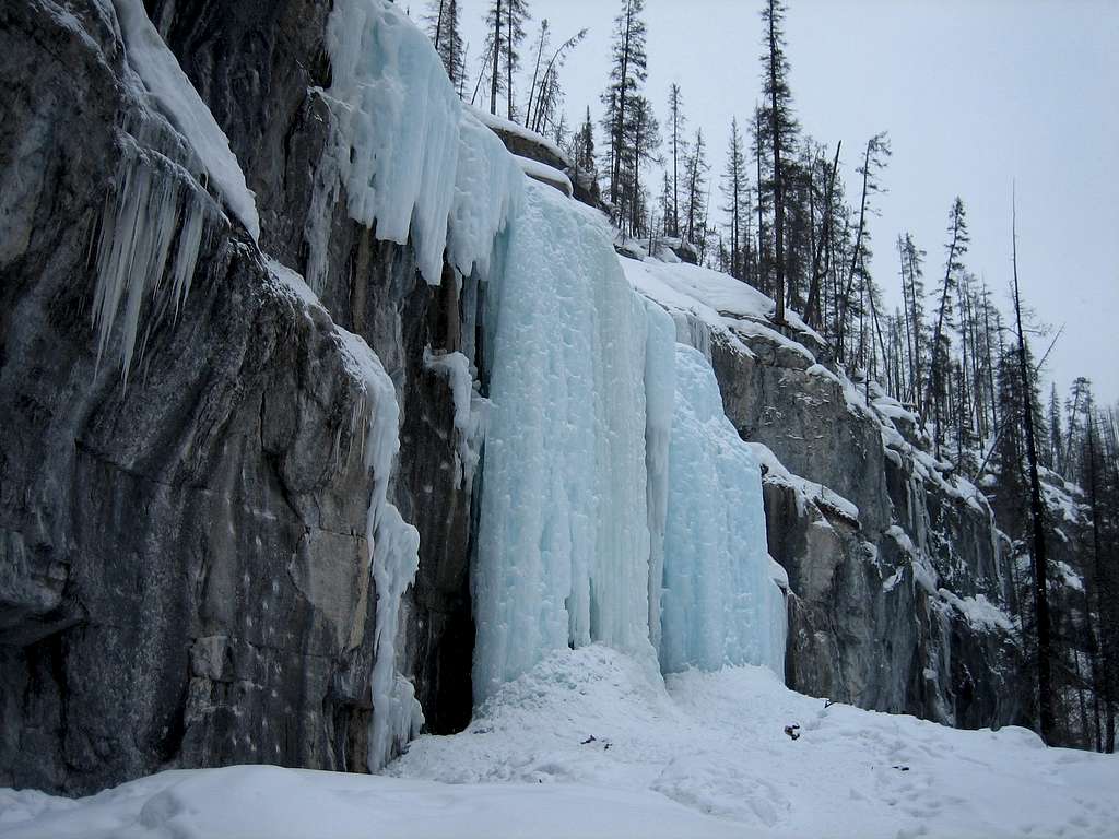 Haffner Creek ice