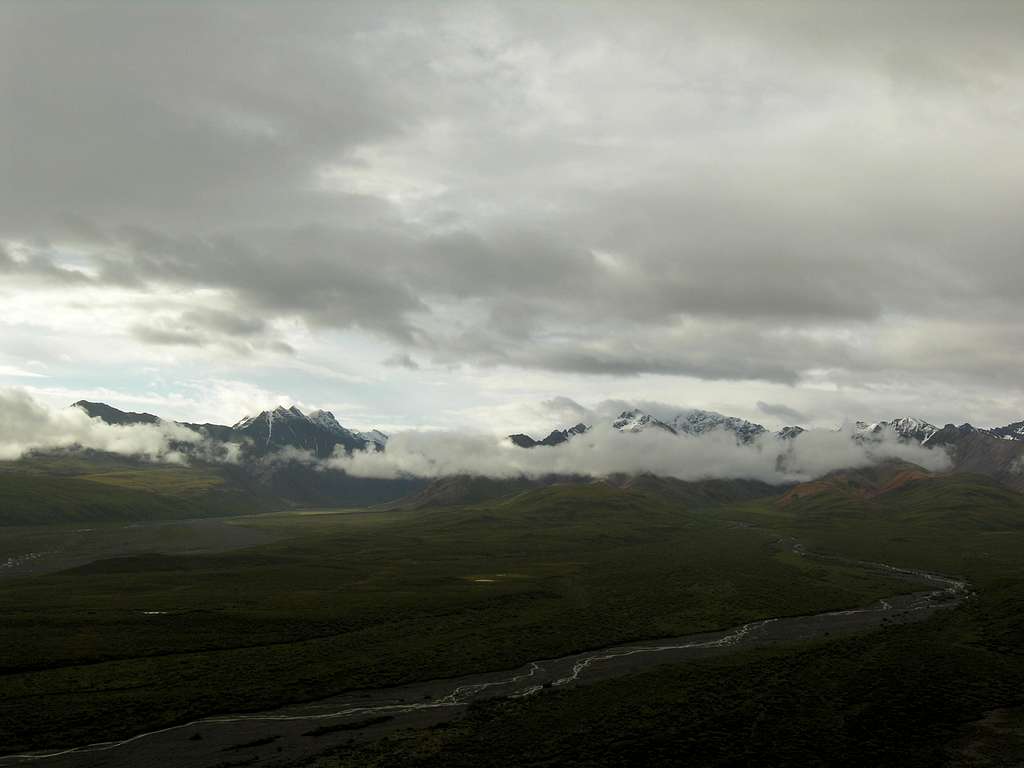 Panoramic view in Denali