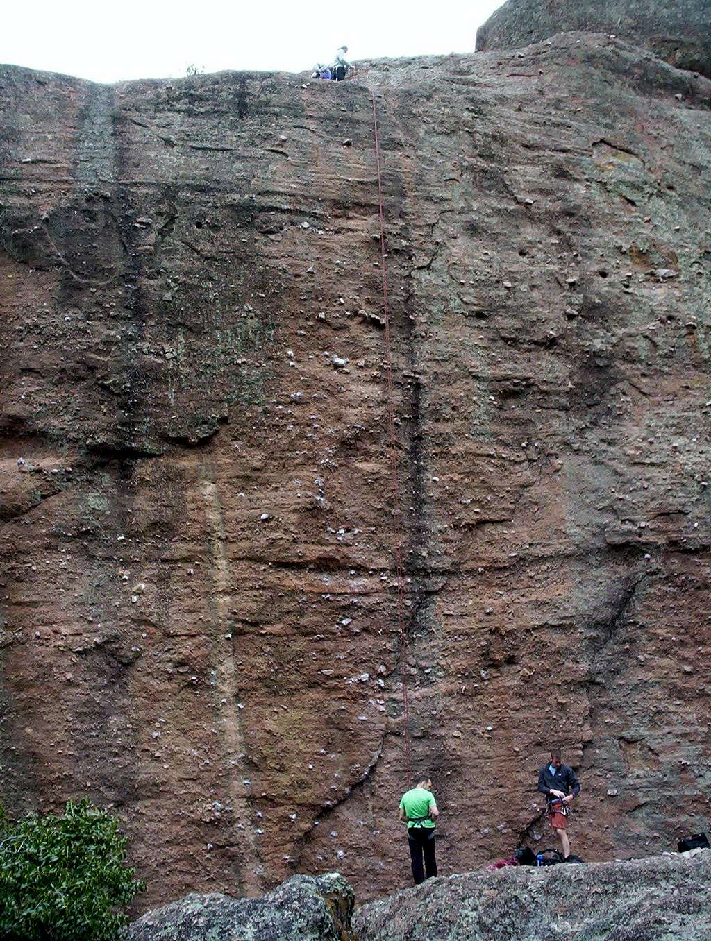 Climbers at Tourist Trap, Pinnacles