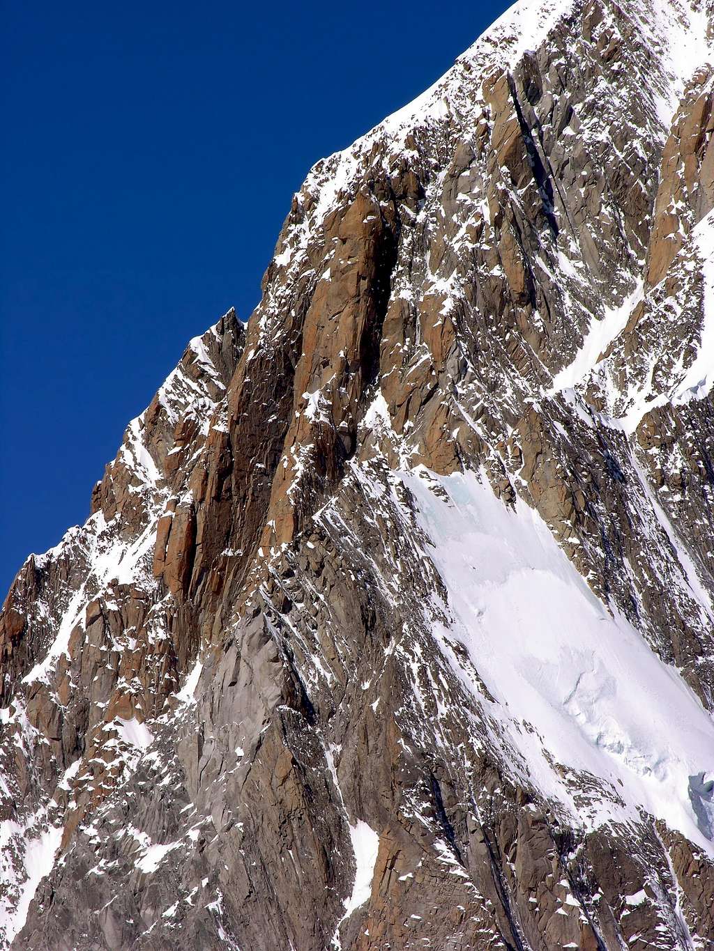 Il pilone centrale del Monte Bianco