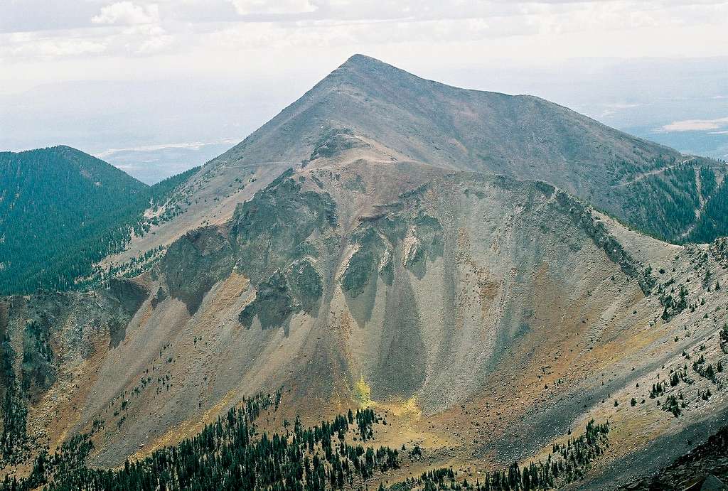 Colorful Agassiz Peak