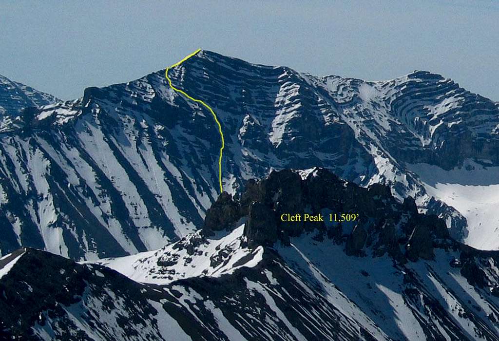 North West face Route