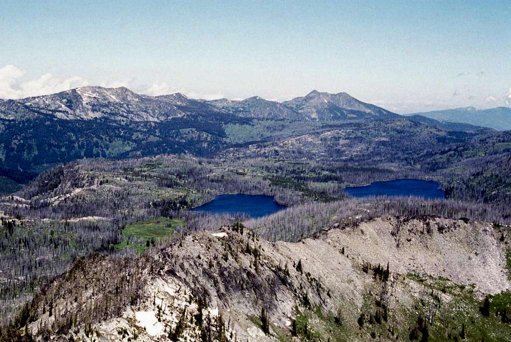 View North from Bruin Mountain, North