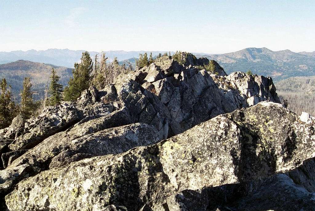 The Summit of Bruin Mountain, South