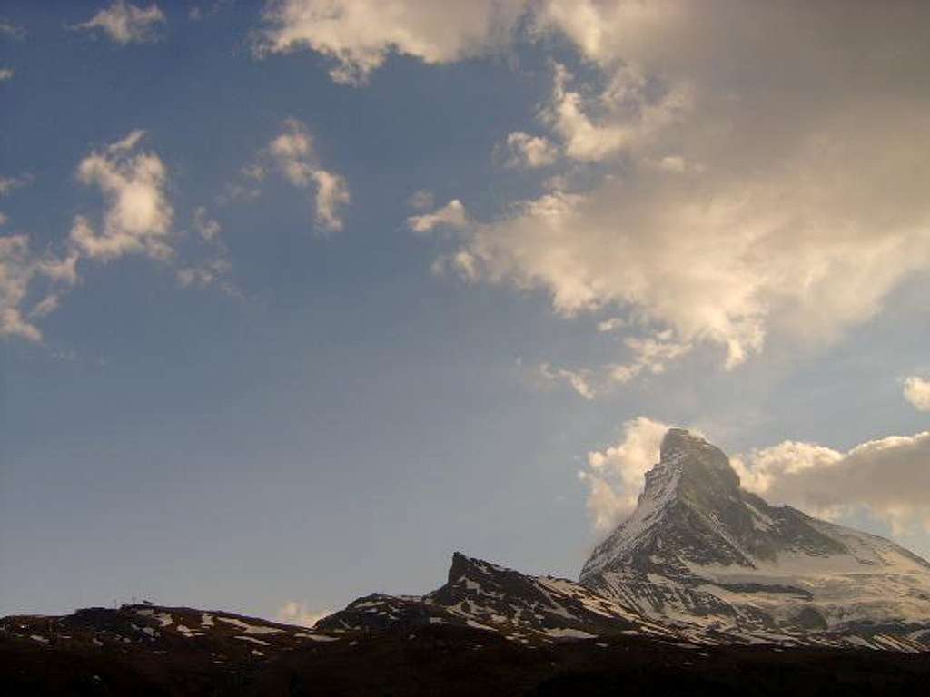 Matterhorn and the sky