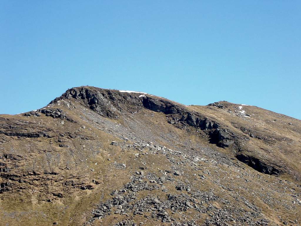 The summit from Ptarmigan ridge