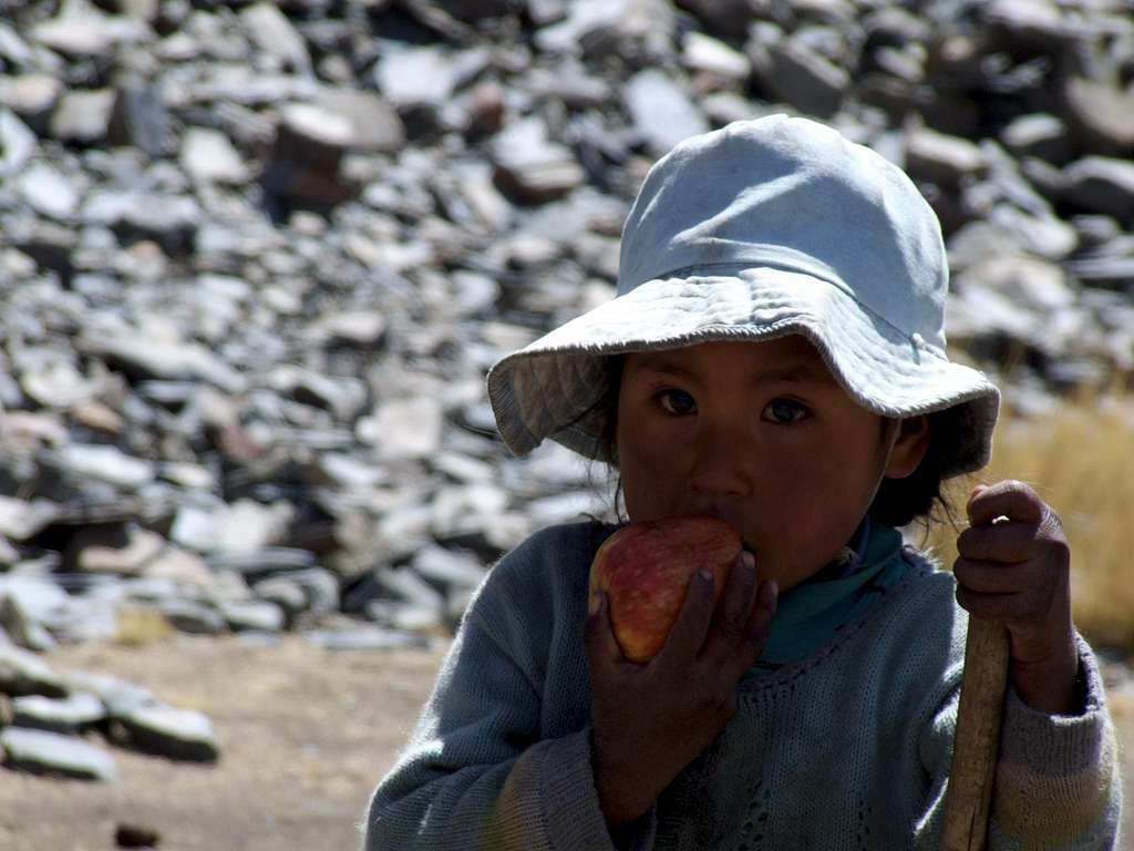 Aymara child