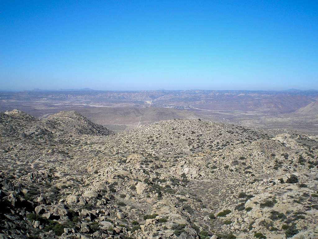 Looking West from the Summit